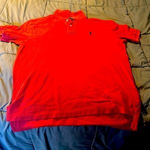 Classic fit Polo red shirt sleeve